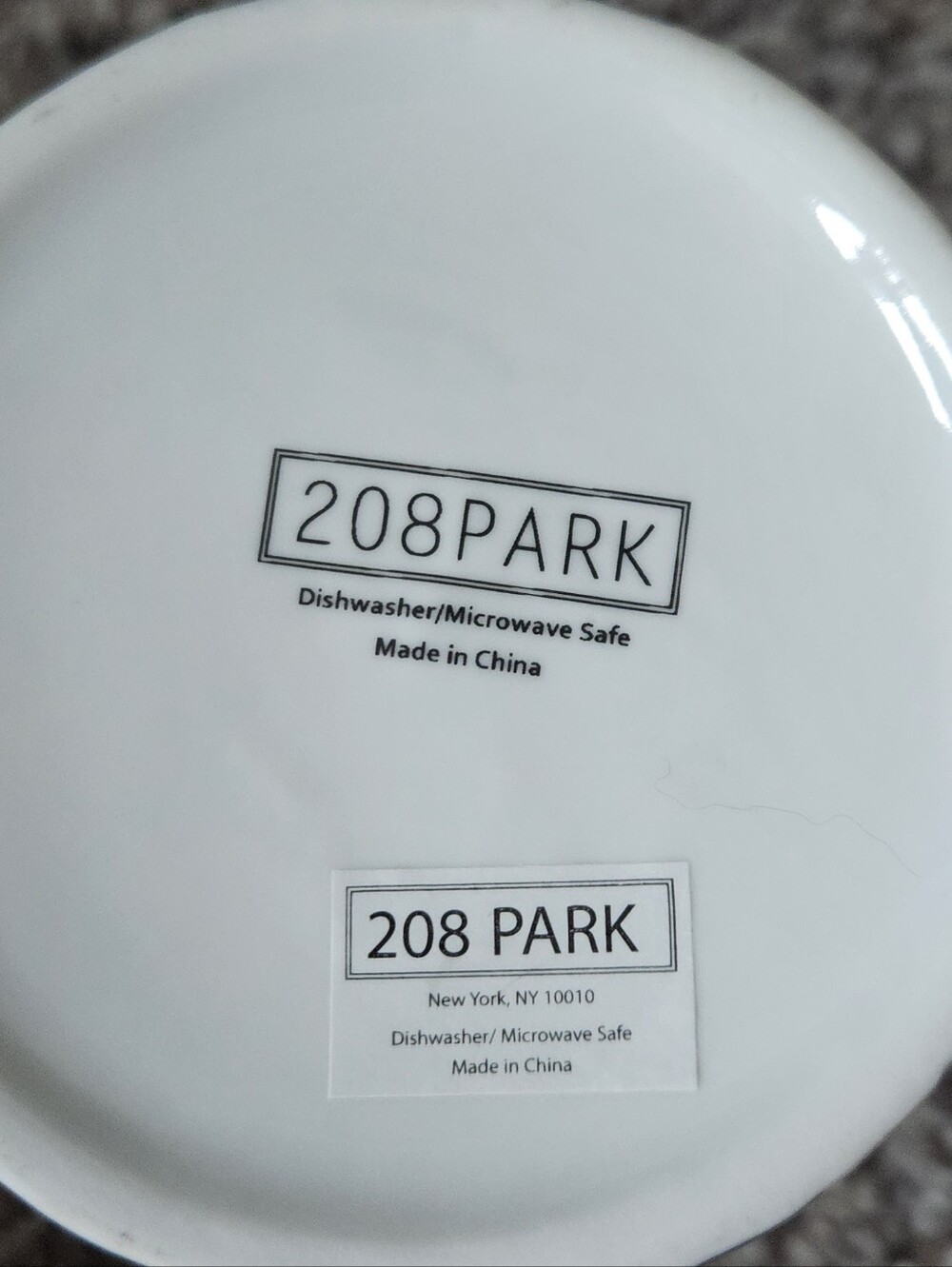 208 Park Black Lab Happy Holidays Large Sized Coffee Mug, NEW - GIFTABLE! - Picture 6 of 6